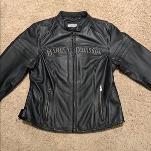 Harley Davidson miss enthusiast 3-1 leather jacket